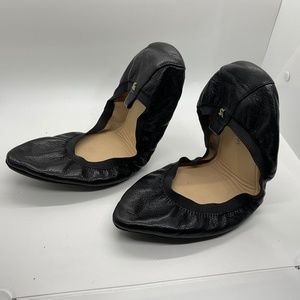 Yosi Samra Vienna Foldable Almond Toe Flat